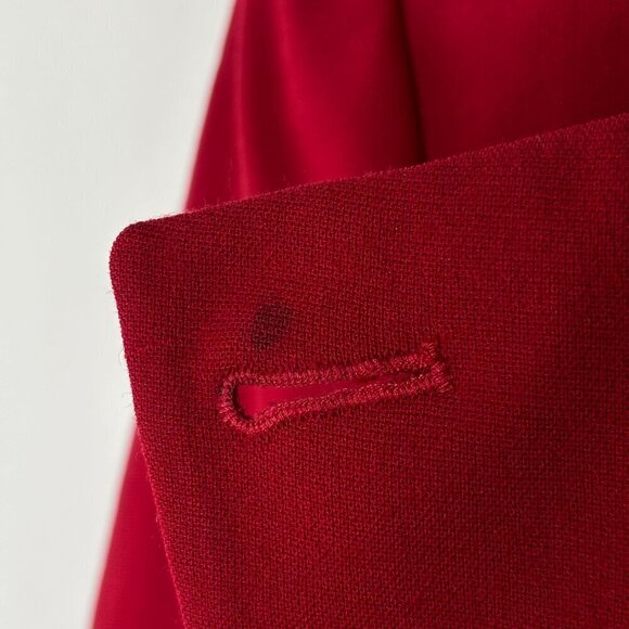 J McLaughlin for Sanyo Women's Vintage Double Breasted Wool Blazer Jacket Size 8 - Picture 10 of 12